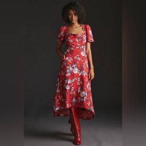 Floral Midi Dress from Anthropologie